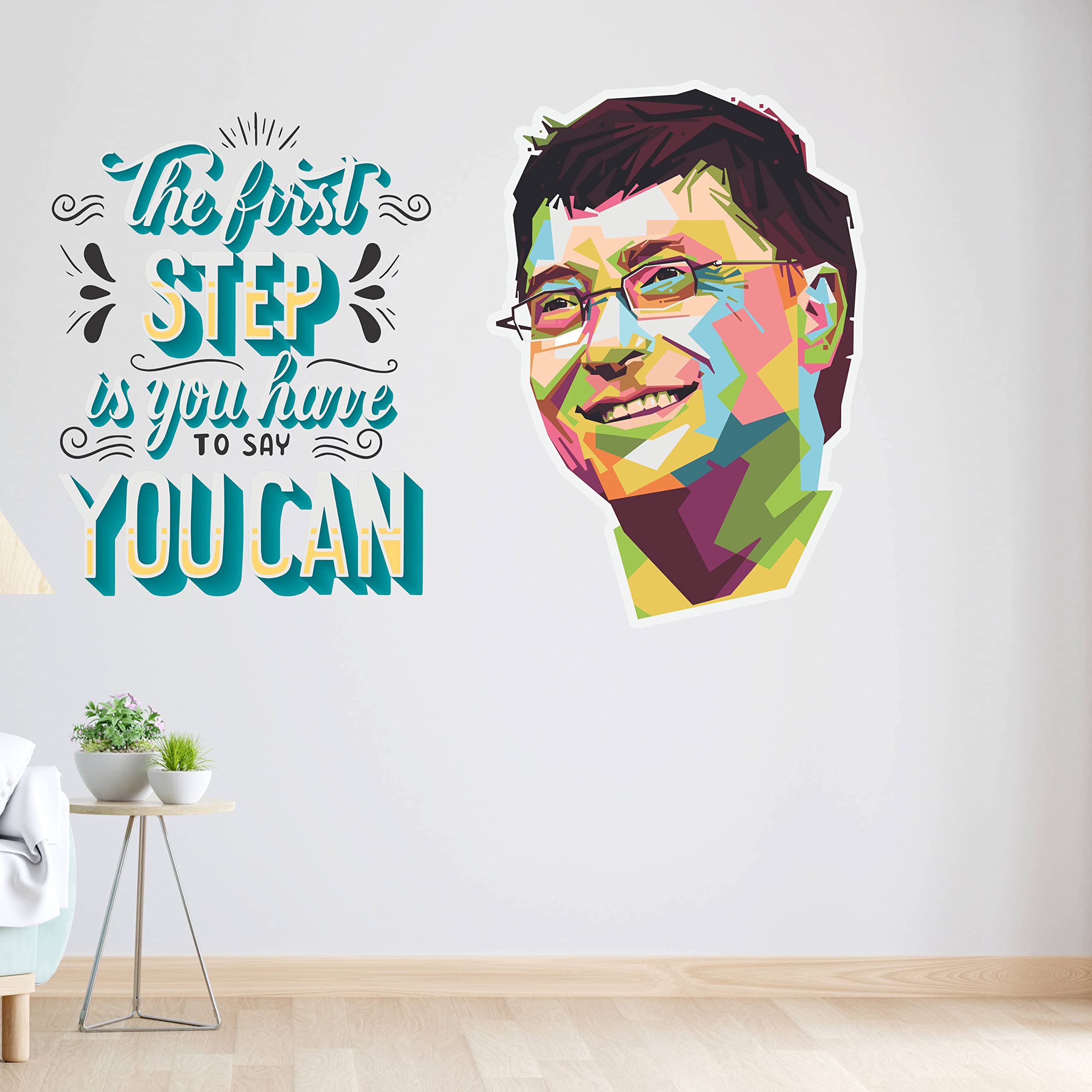 iberrys Inspirational Motivational Quotes Wall Sticker, First Step is You Have to say You can- 44 x 63 cm Wall Stickers for Study- Office-05 (B0BXHFR9SP) Amazon Price History, Amazon Price Tracker