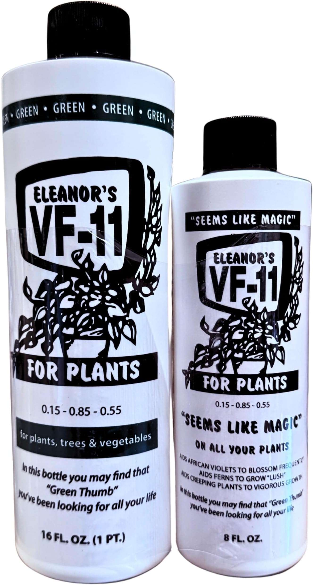VF-02 VF-11 Plant Food Combo Pack, 16-Ounce and 8-Ounce