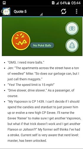 Funny PKM Go Quotes