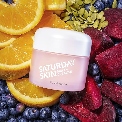 Miniatura 2 de Saturday Skin Paquete de limpieza con gel de bálsamo derretido, limpiador de espuma, removedor de maquillaje total y lavado facial