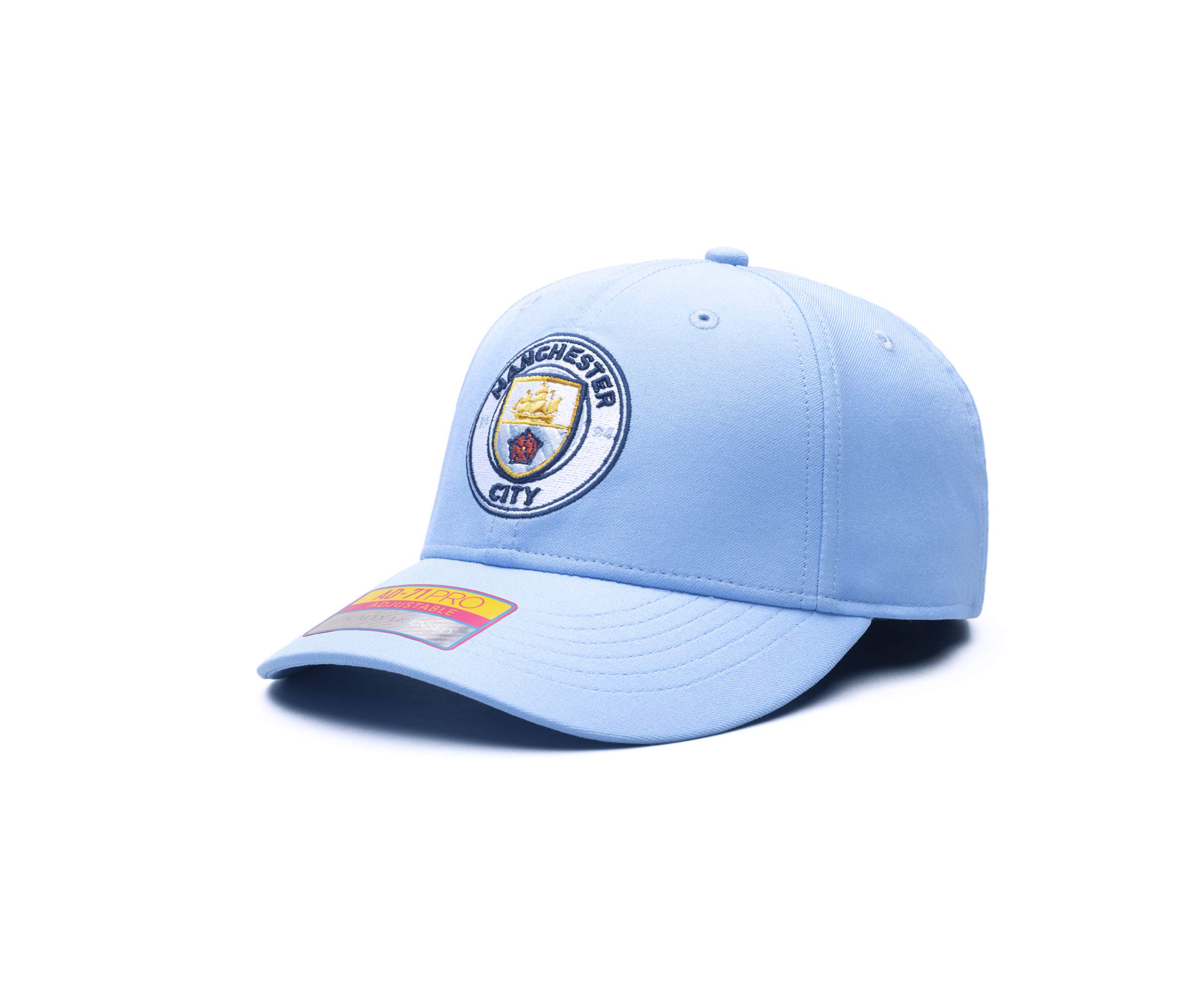 FanInk Unisex's Standard Adjustable Hat, Light Blue, One Size
