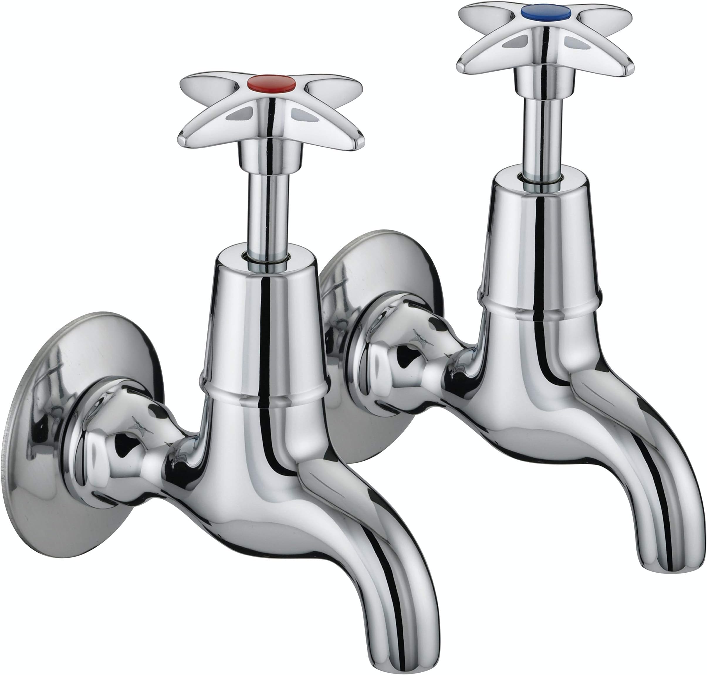 Bristan VAX BIB C Value Crosshead Bib Kitchen Sink Taps, Chrome