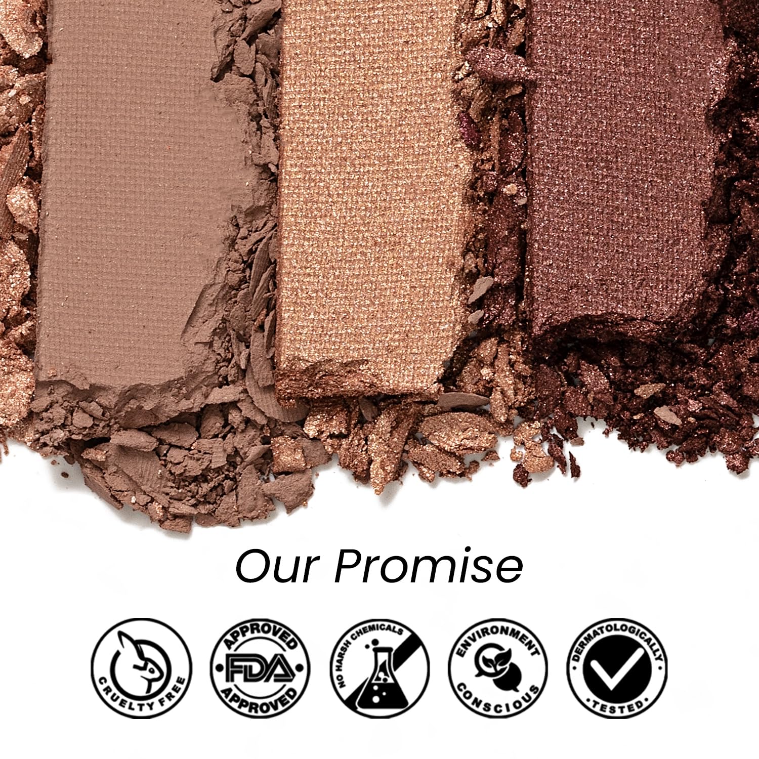 Glam21 Little One 4-in-1 Eyeshadow Palette | Ultra pigmented, Easy to blend | Long Lasting Eye Make Up Kit |Little Lady-04 - Image 8 thumbnail