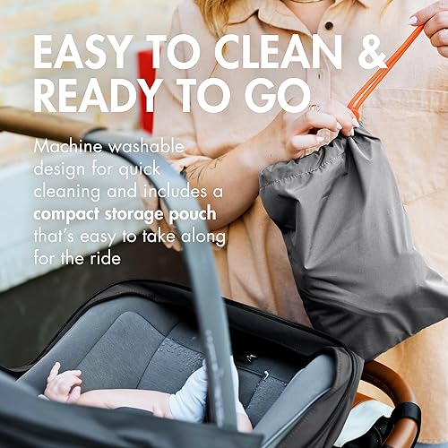 Miniatura 3 de Boon Morph - Funda para asiento de automóvil y toldo para asiento de automóvil, resistente al agua, lavable a máquina, 1 tamaño que se adapta a la