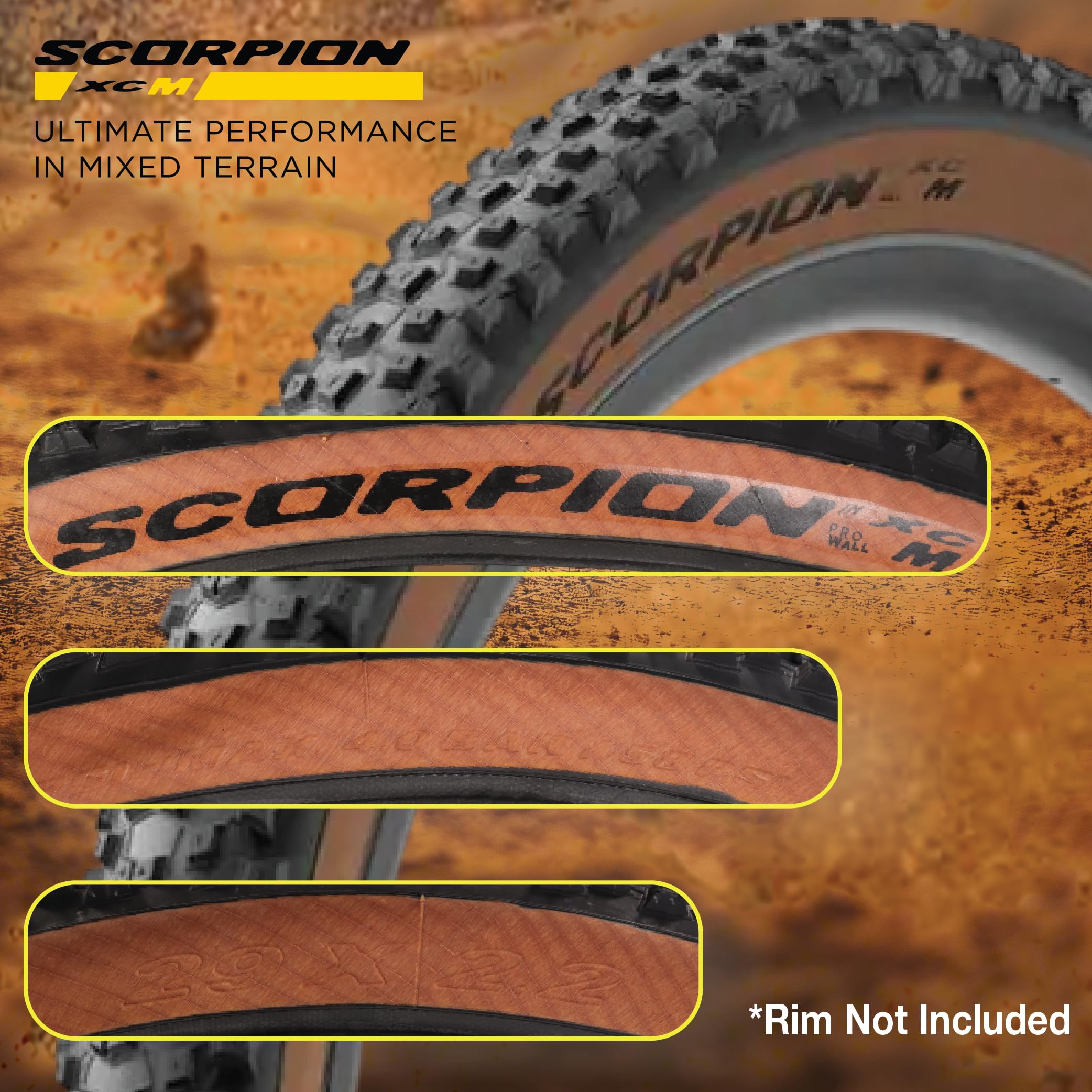 Amazon.com : Pirelli Scorpion XC M Classic Tan 55-622 (29x 2.2