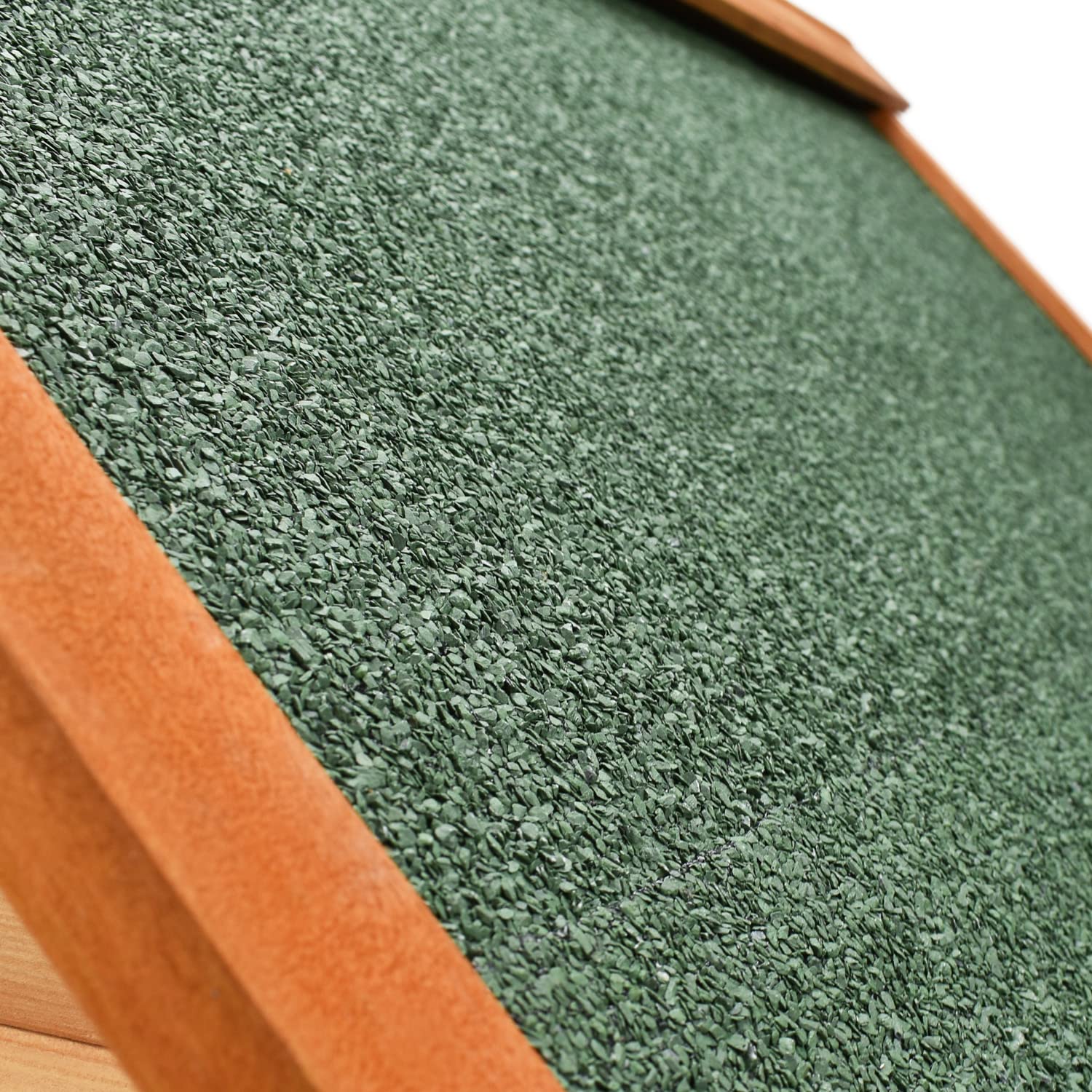 CUCCIA PER CANE CANI IN LEGNO IMPERMEABILE TETTO SPIOVENTE PER ESTERNO GIARDINO MISURA SMALL 80x83x86h cm CON TENDA