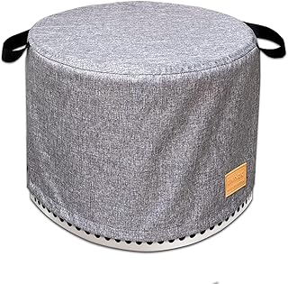 Solo Stove Cover Yukon 27 Inch ,Solo Stove Bonfire Cover Yukon Grey 27 Inch,Yukon Solo Stove Cover,Solo Yukon Cover,Heavy Waterproof Protective Fire Pit Cover For Solo Stove Accessories,Solo Stove Yukon Cover