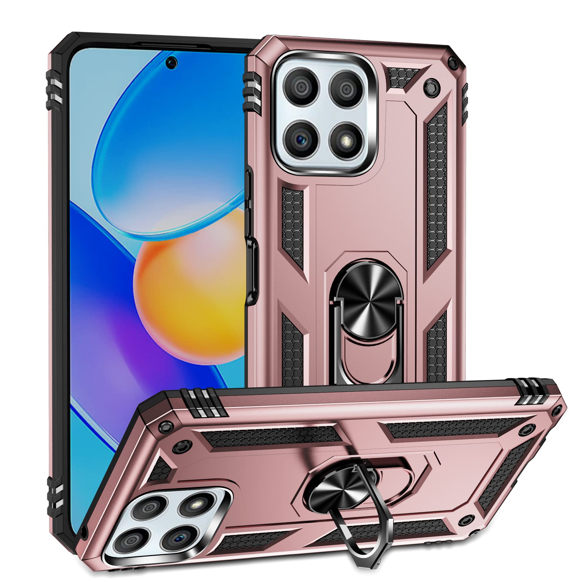 FTRONGRT Honor Magic3 PRO+ Cover, Hybrid Dual Layer TPU+PC