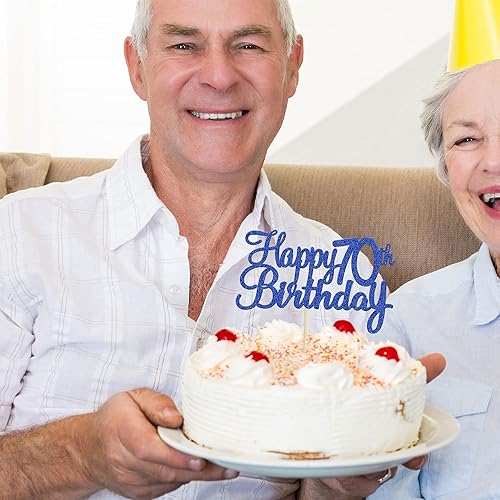 Miniatura 91 de Gyufise 1 decoración para tarta de cumpleaños número 21 con purpurina para tarta de cumpleaños, saludos a 21 años, veintiuno, fabulosa decoración