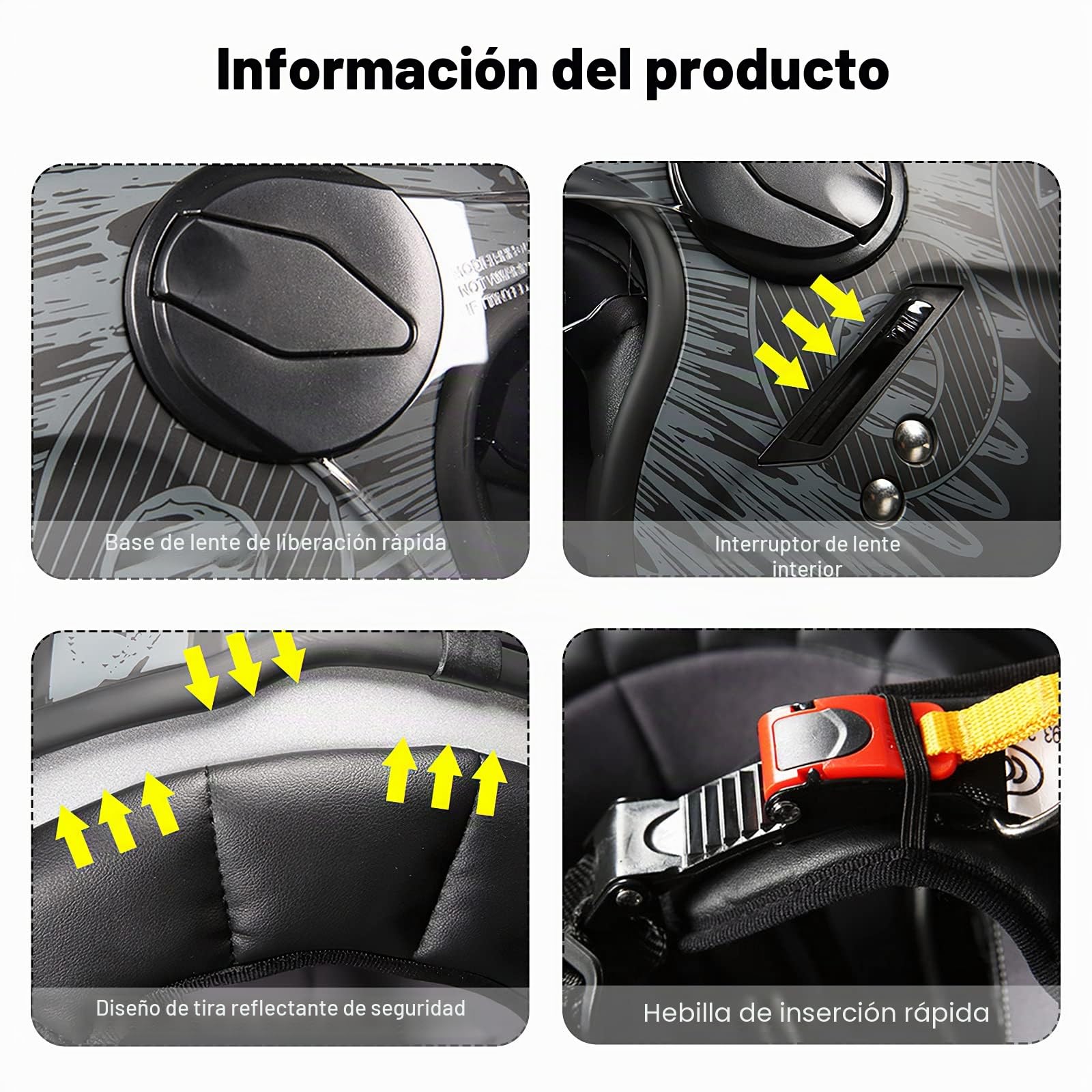 Casco De Motocicleta, Ece 22.06 Semi-Abre a Los Auriculares Jet Casco De Motocicleta y Scooter Woman Adulto Anti Scratch Visiere