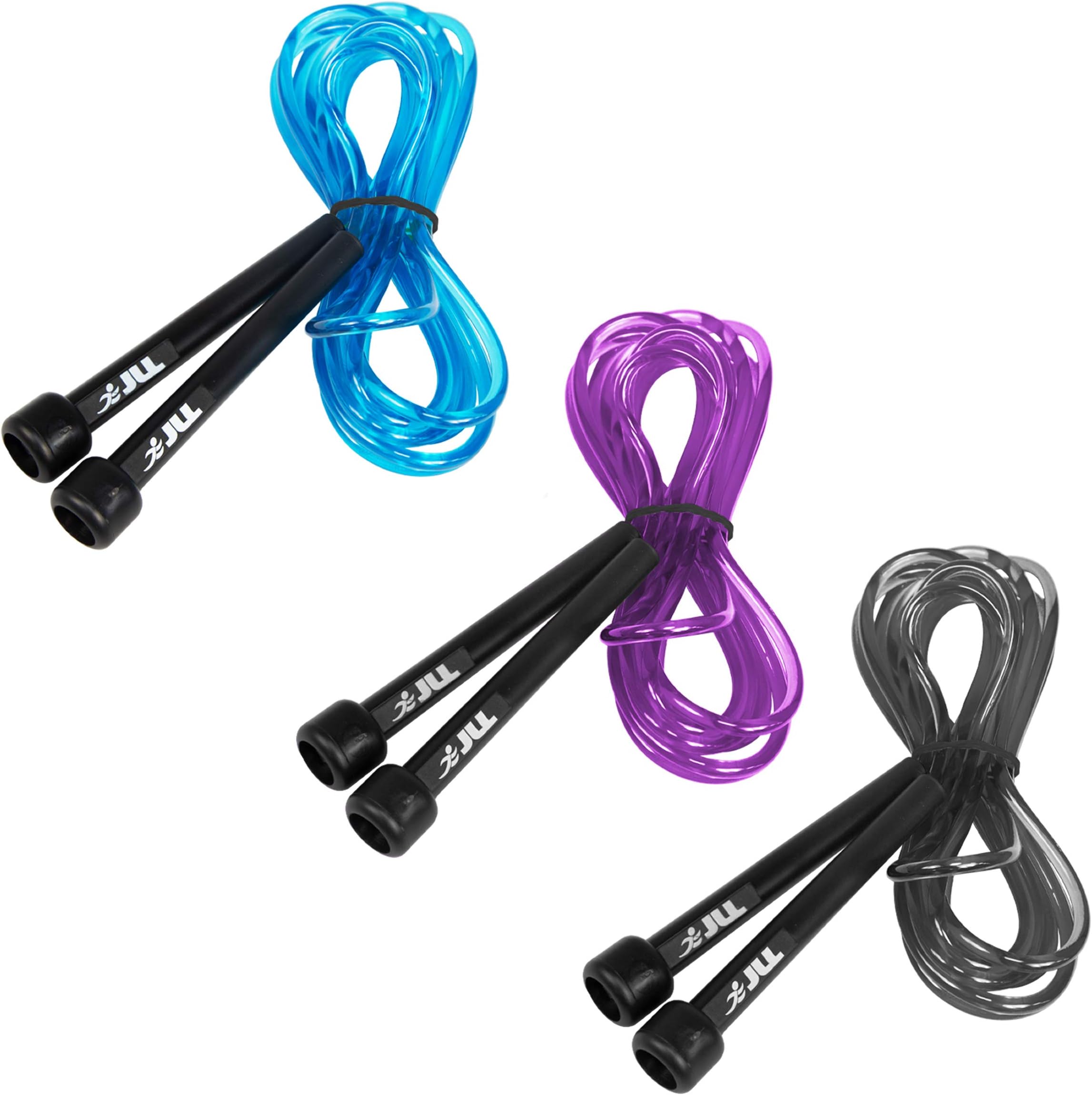 JLL® Skipping Rope, Jump rope for exercise, 3m /10ft ADJUSTABLE Fitness Speed Rope Jump Boxing Exercise Gym Jumping Workout