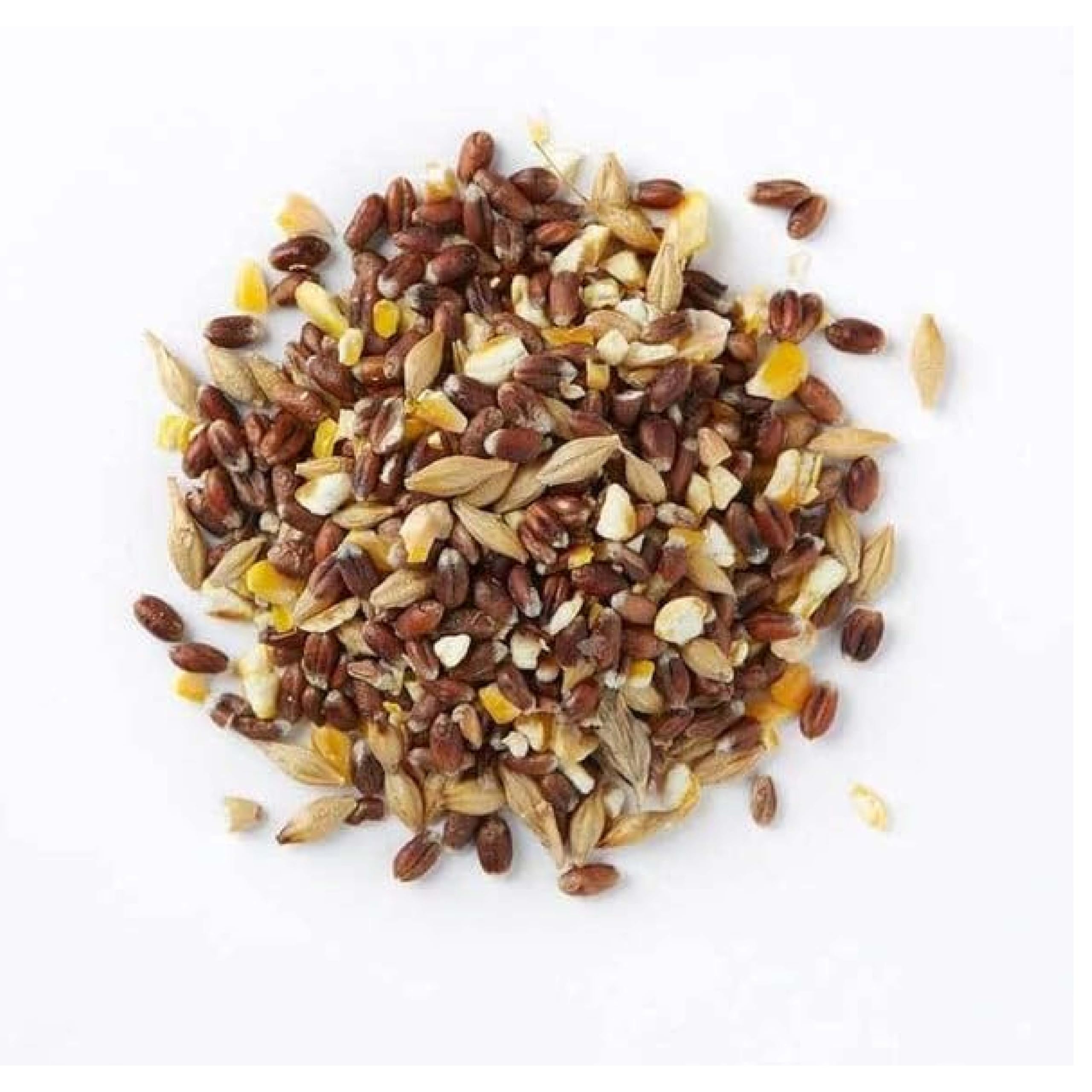 Wiggly Mixed Corn Mixed Corn Chicken Poultry Food Natural Bird Feed Mix For Ducks Pheasants Doves Hens & Moorhens (12.55 kg)