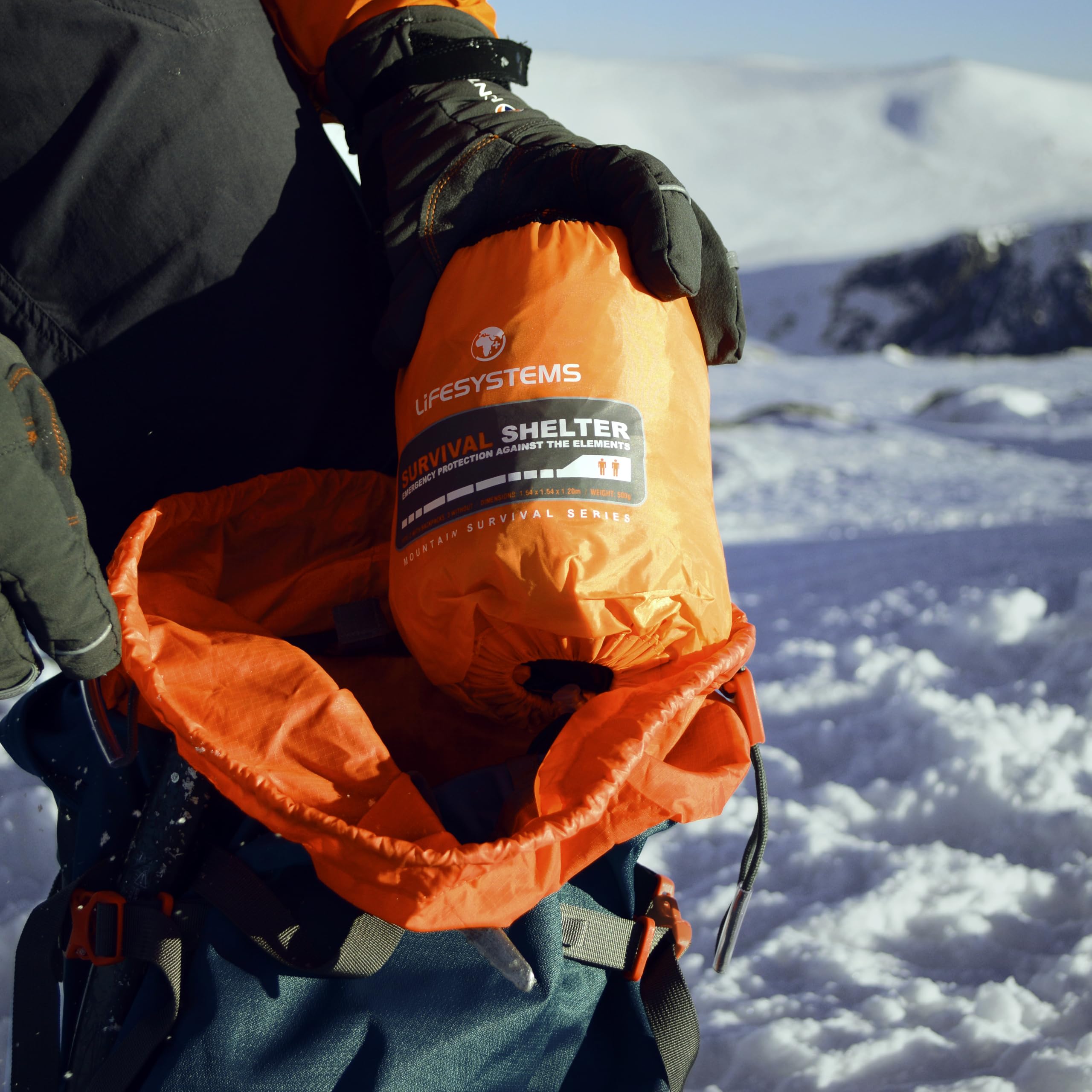 Lifesystems Notfall-Unterstand für Wandern und Bergsteigen