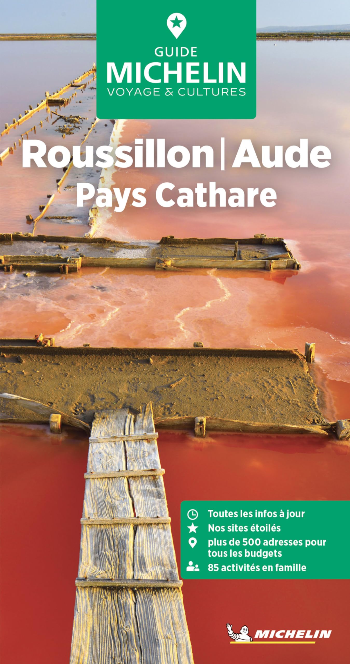 ROUSSILLON AUDE PAYS CATHARE GUIDE VERT