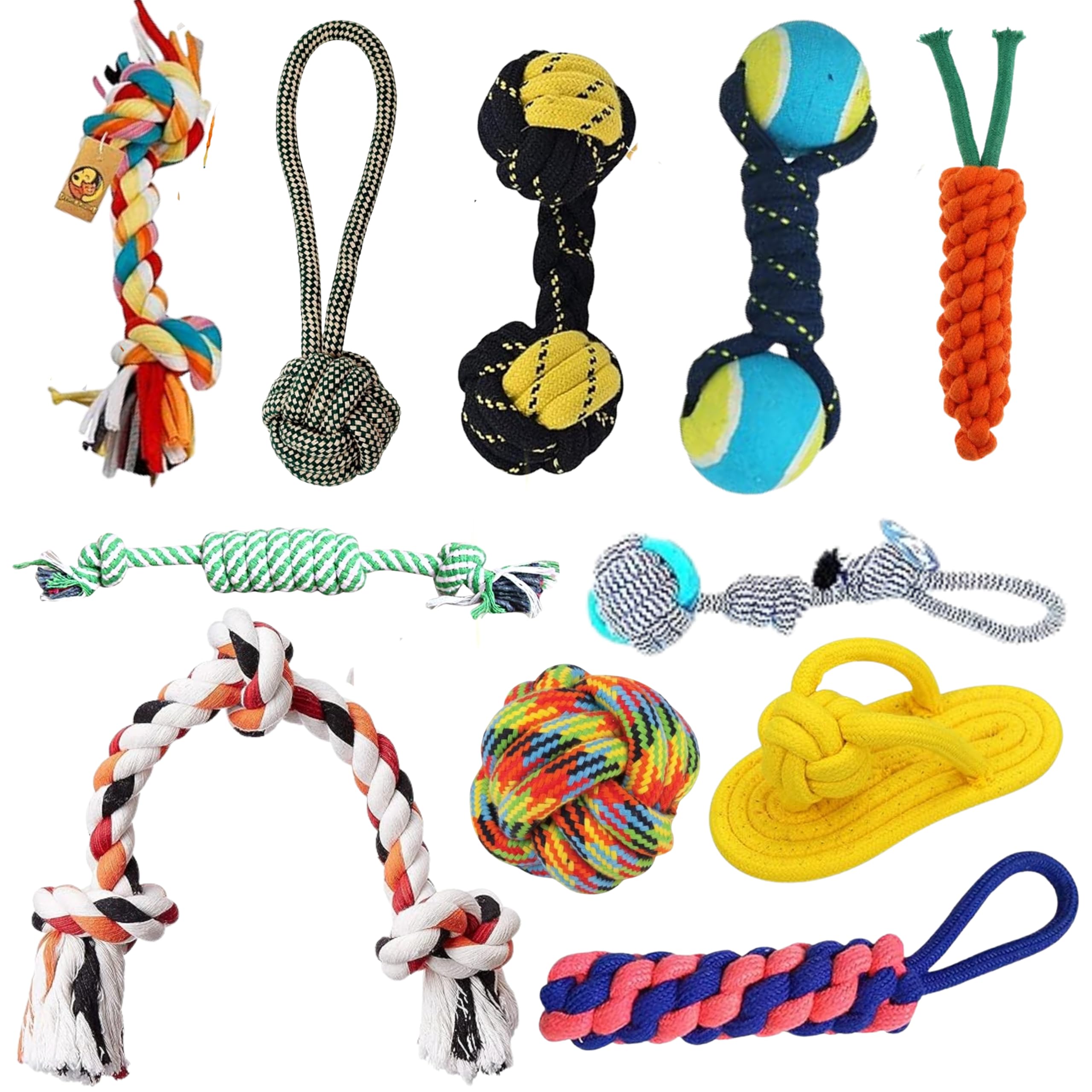 See full amazon price history chart for Foodie Puppies Dog Chew Rope Kit 11 Ropes for Small to Medium Dog (2knot + 3Knot + Half Round + Dumbell + Tennis + Carrot + Corn + Cotton Ball + Slipper + Handle + Twisted Rope) Foodie Puppies Dog Chew Rope Kit 11 Ropes for Small to Medium Dog (2knot + 3Knot + Half Round + Dumbell + Tennis + Carrot + Corn + Cotton Ball + Slipper + Handle + Twisted Rope) (B0CP92VCCY) Amazon Price History, Amazon Price Tracker