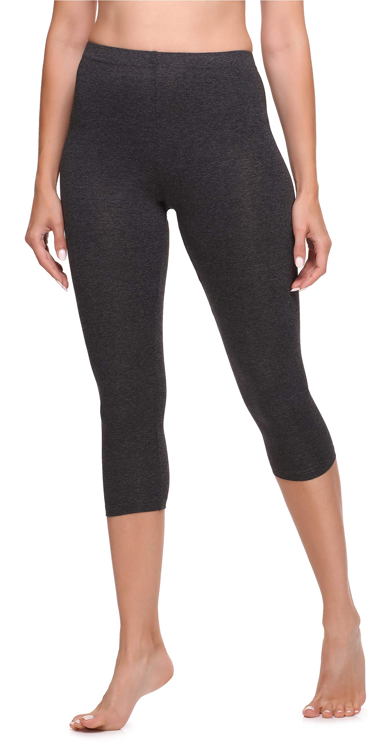 Ladeheid Damen Leggings 3/4 aus Viskose LA40-202
