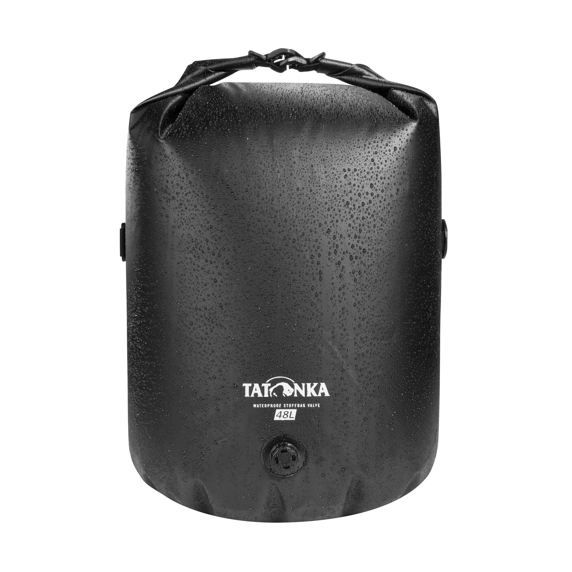 Tatonka WP Stuffbag Valve 48 l – lekki, wodoszczelny worek do pakowania z rolowanym zamknięciem i zaworem do kompresji objętości oraz pojemności 48 litrów