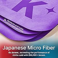 Vista 3 de Koala Lens Cleaning Cloth Japanese Microfiber Glasses Cleaning Cloths Eyeglass Lens Cleaner Eyeglasses, Camera, VR/AR Headset, and Screen