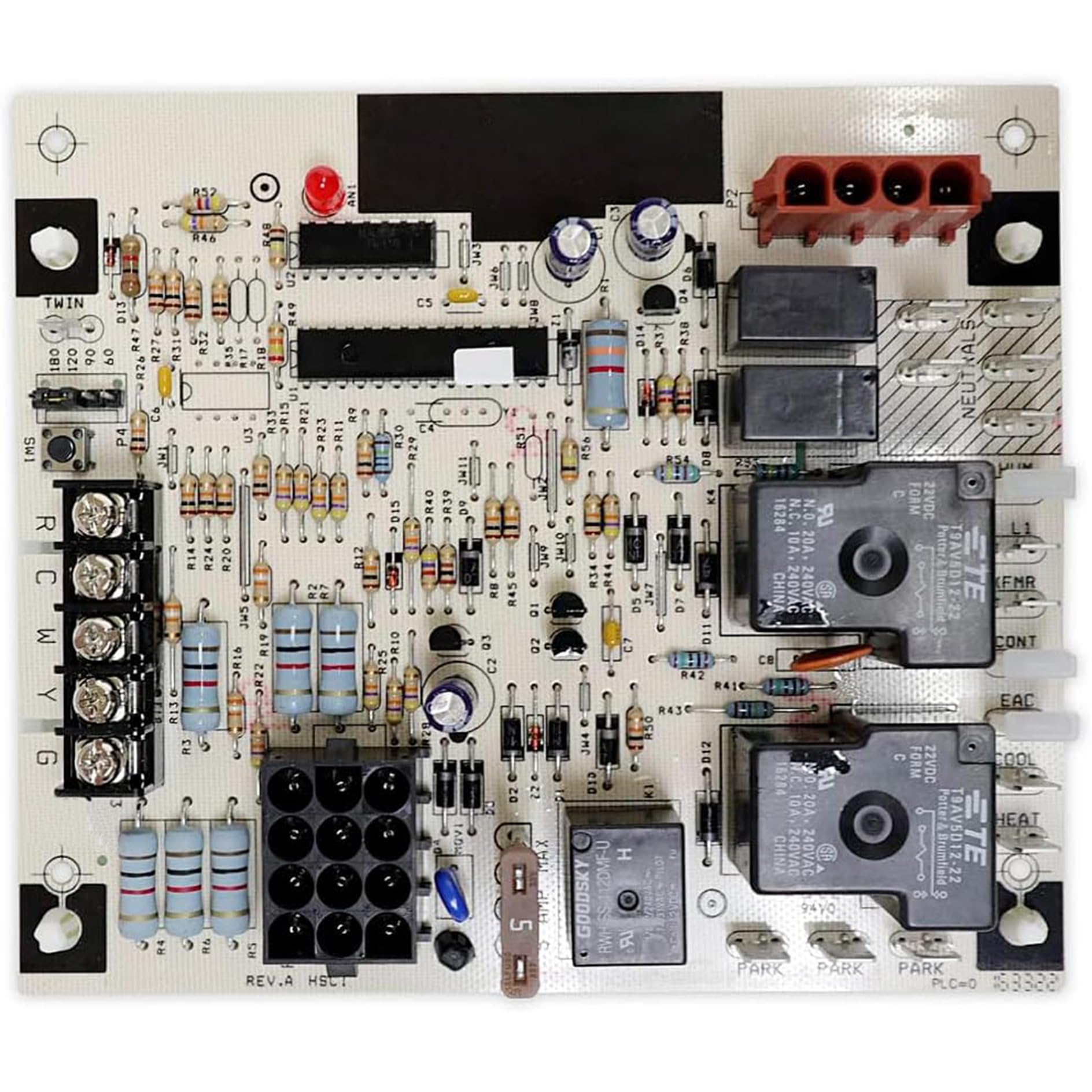Placa de control de repuesto de horno para series 1012-977A-I y 103085-02