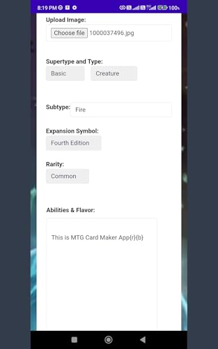 MTG Card Maker