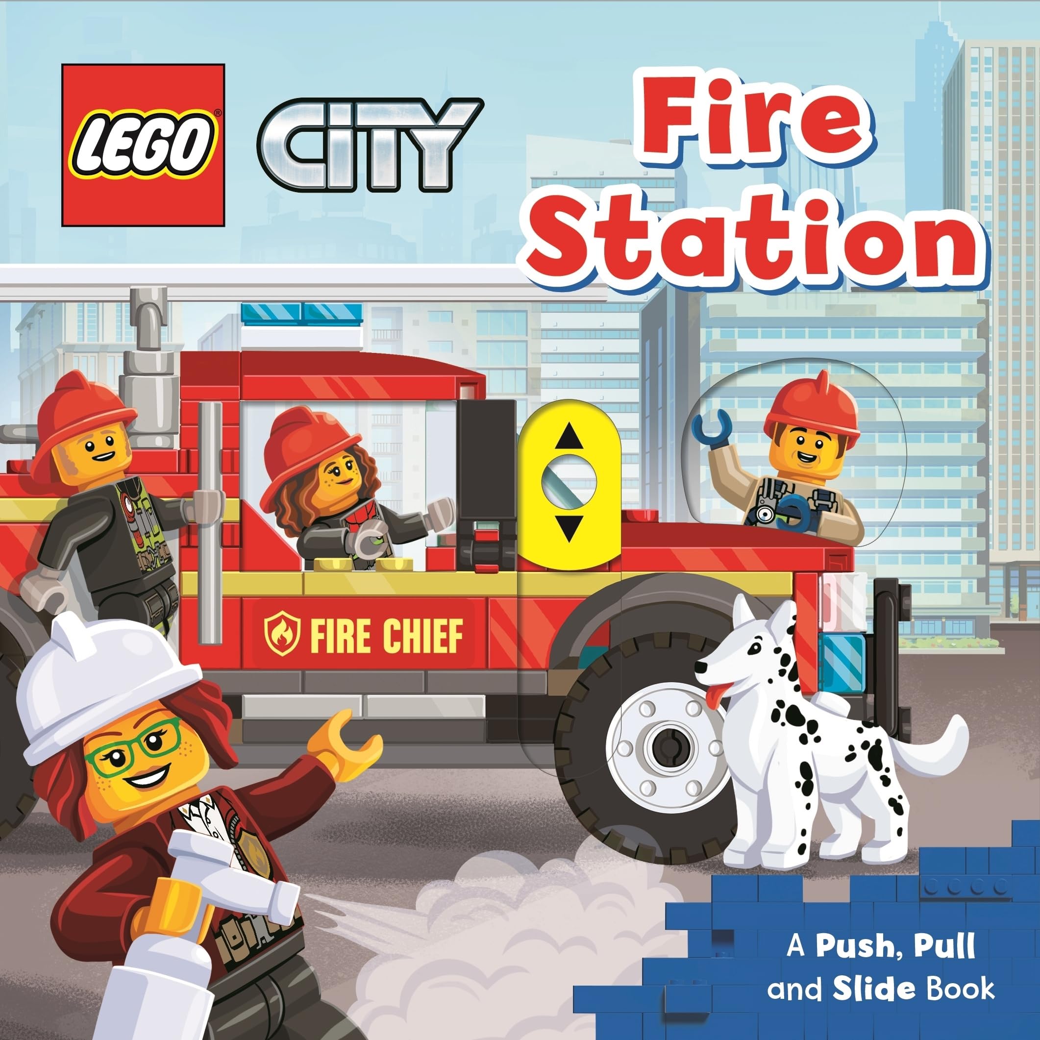 LEGO® City. Fire Station: A Push, Pull and Slide B