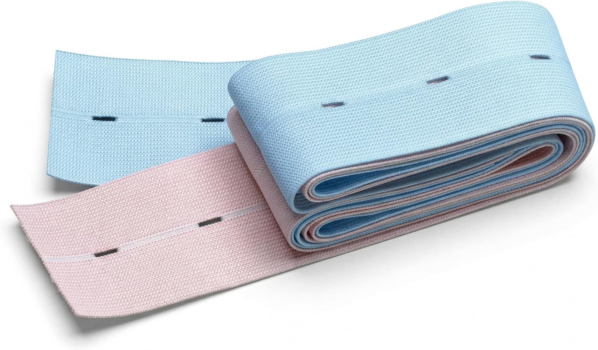 MediChoice Monitoring Belt, Fetal, Polyester, 2 3/8 Inch, Pink/Blue, 1314224220 (Case of 100-50 Pair)