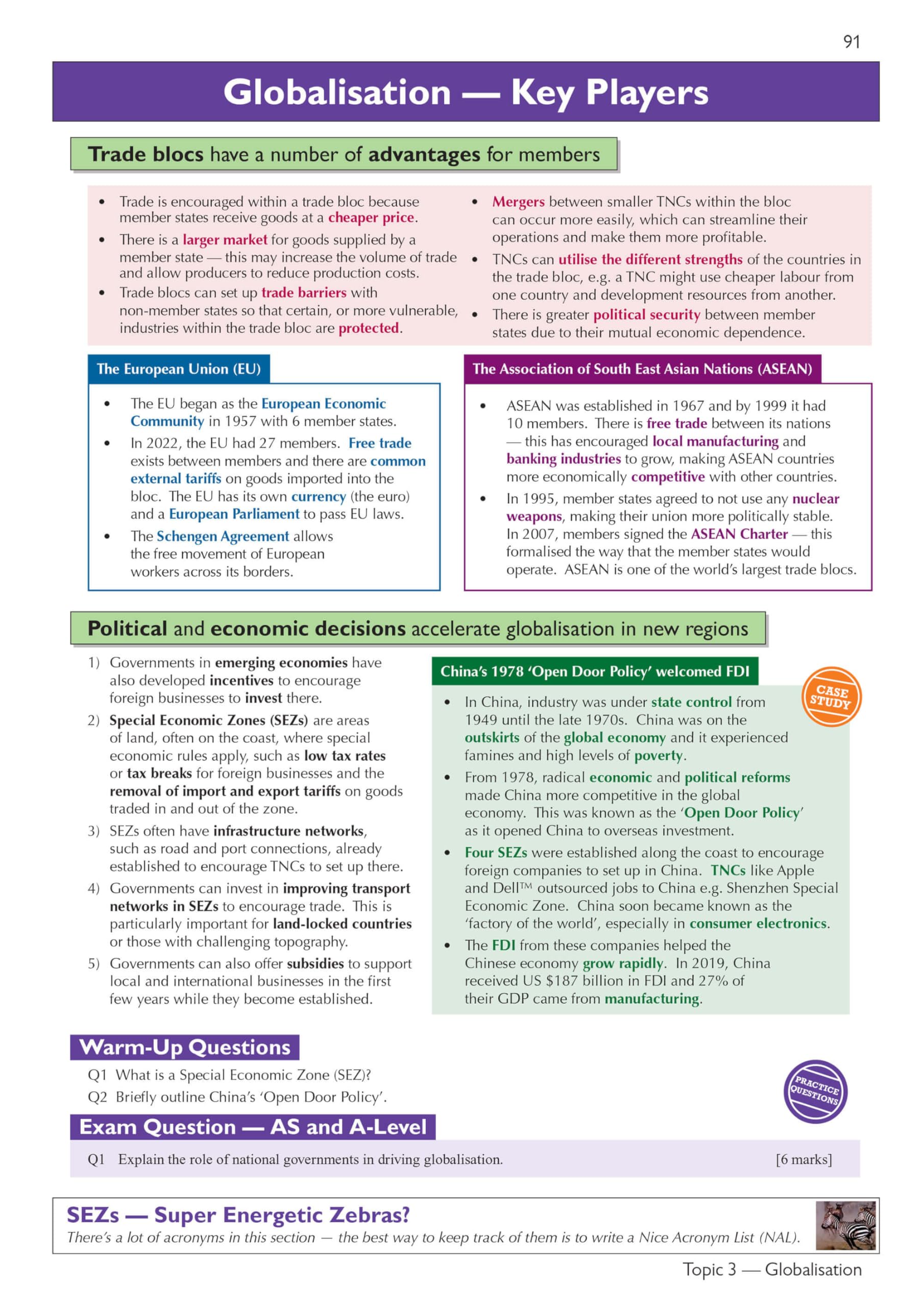 Edexcel A-Level and AS Geography Complete Revision & Practice with Online Edition