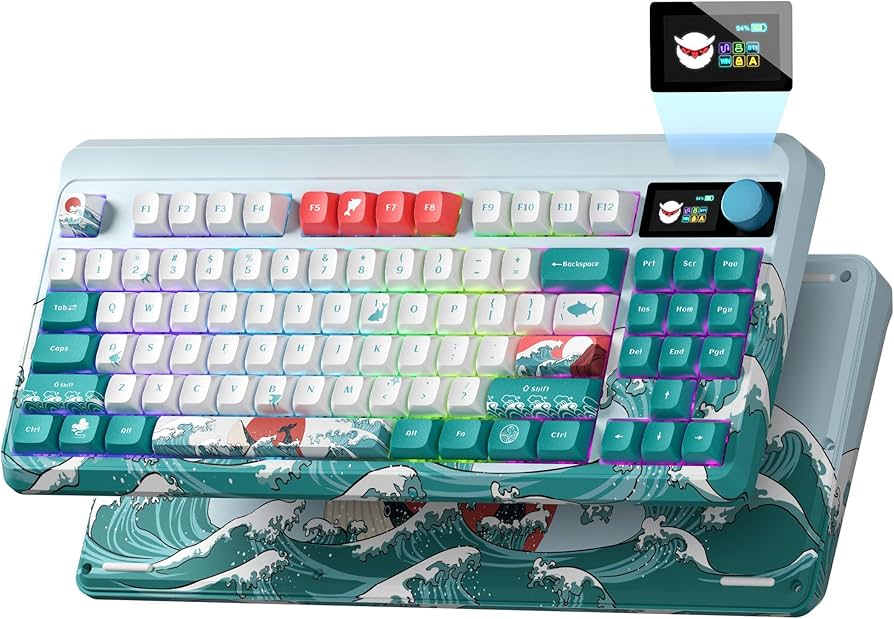Amazon.com: HITIME XVX 75% Keyboard with Color Multimedia