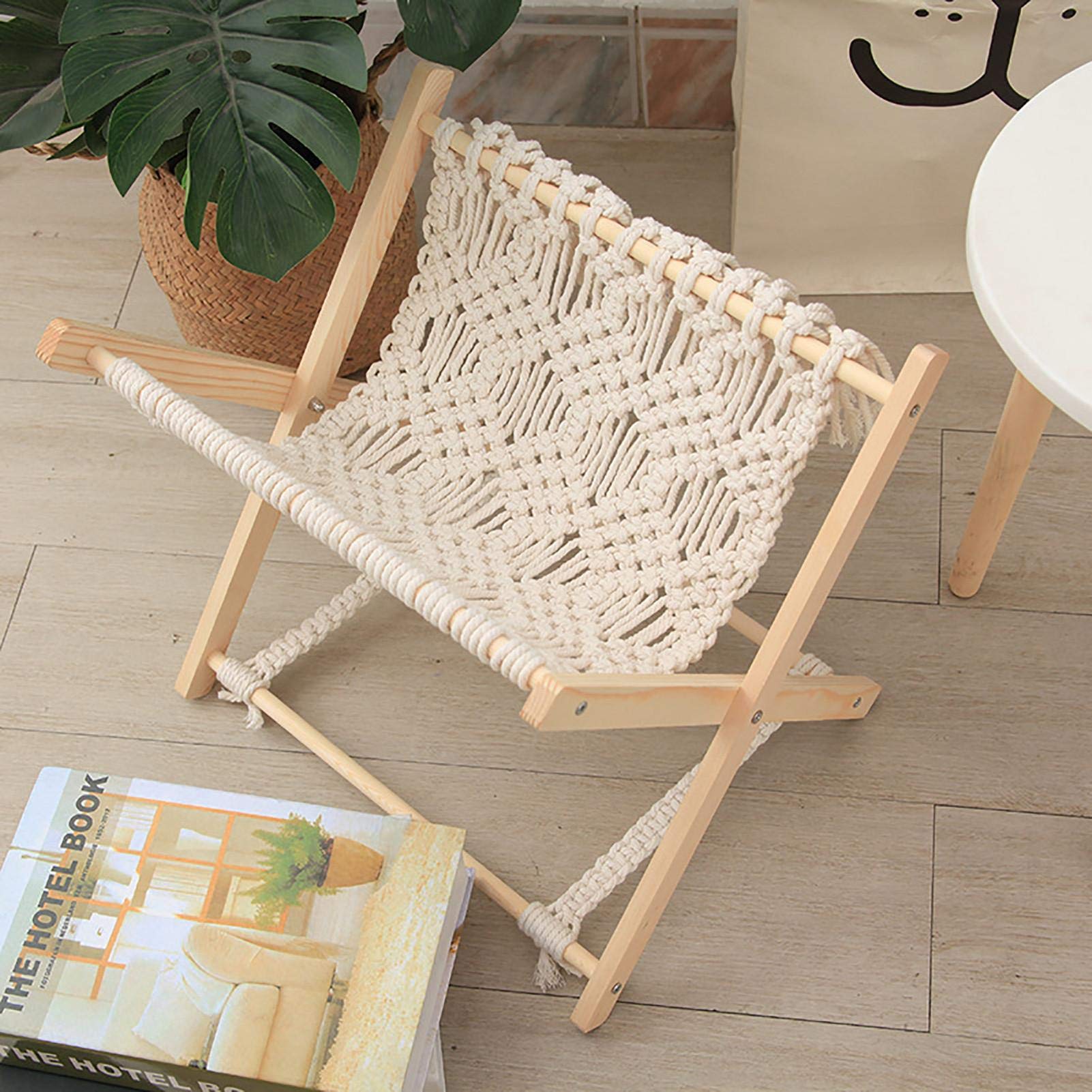 Porta riviste in Tessuto Boho Libri Porta giornali Decorazioni per la casa per Camera da Letto Soggiorno Ufficio