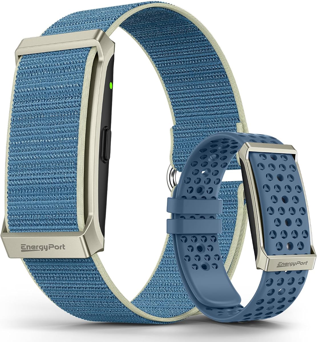 EnergyPort Fitness Tracker,Wearable Health Smart Bracelet Band with Blood Oxygen 170+ Sport Mode 60-Day Battery,Lifetime Membership,Activity Tracking Heart Rate Sleep Monitor for Android iOS,2 Bands