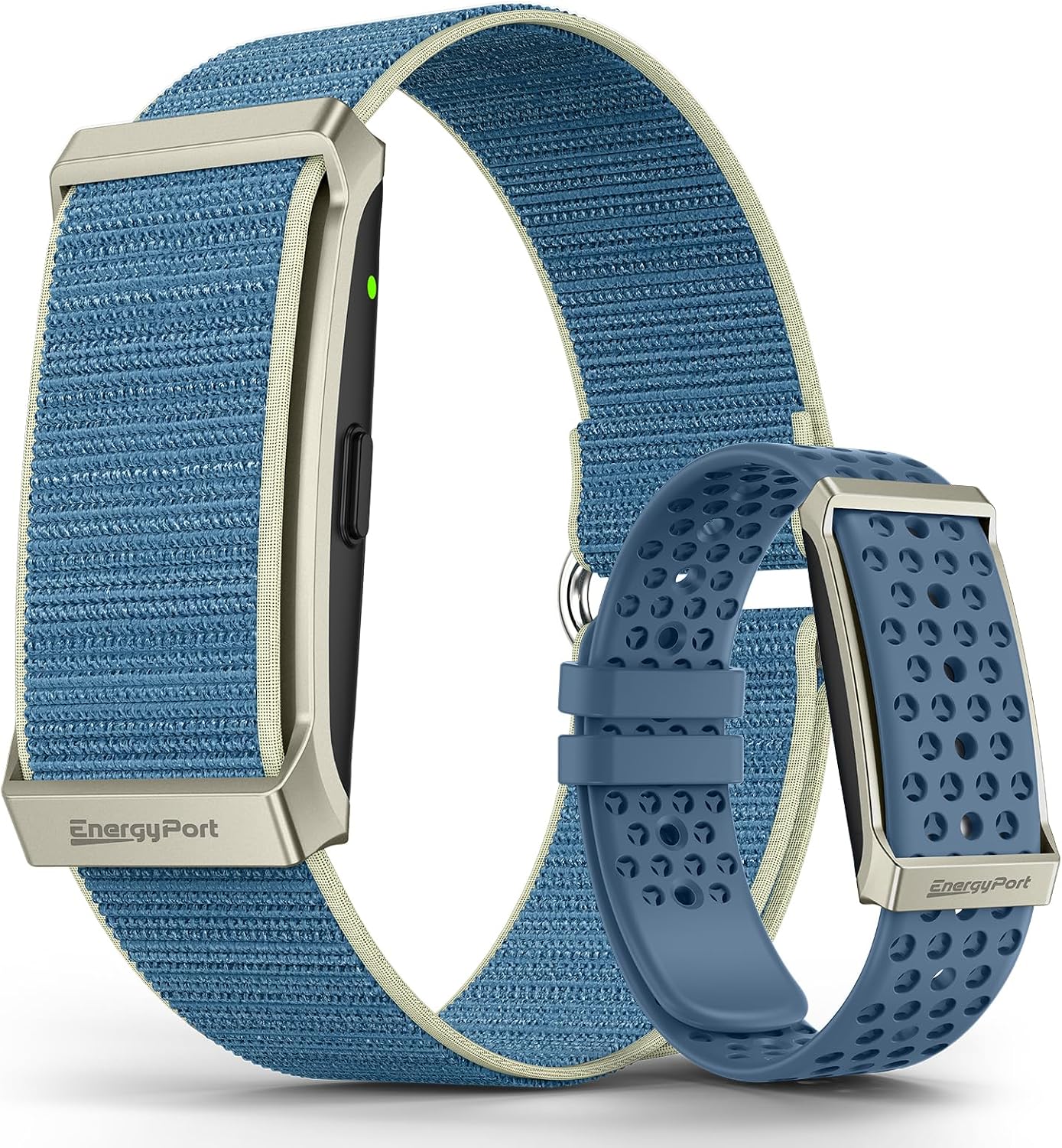 EnergyPort Fitness Tracker,Wearable Health Smart Bracelet Band with Blood Oxygen 170+ Sport Mode 60-Day Battery,Lifetime Membership,Activity Tracking Heart Rate Sleep Monitor for Android iOS,2 Bands