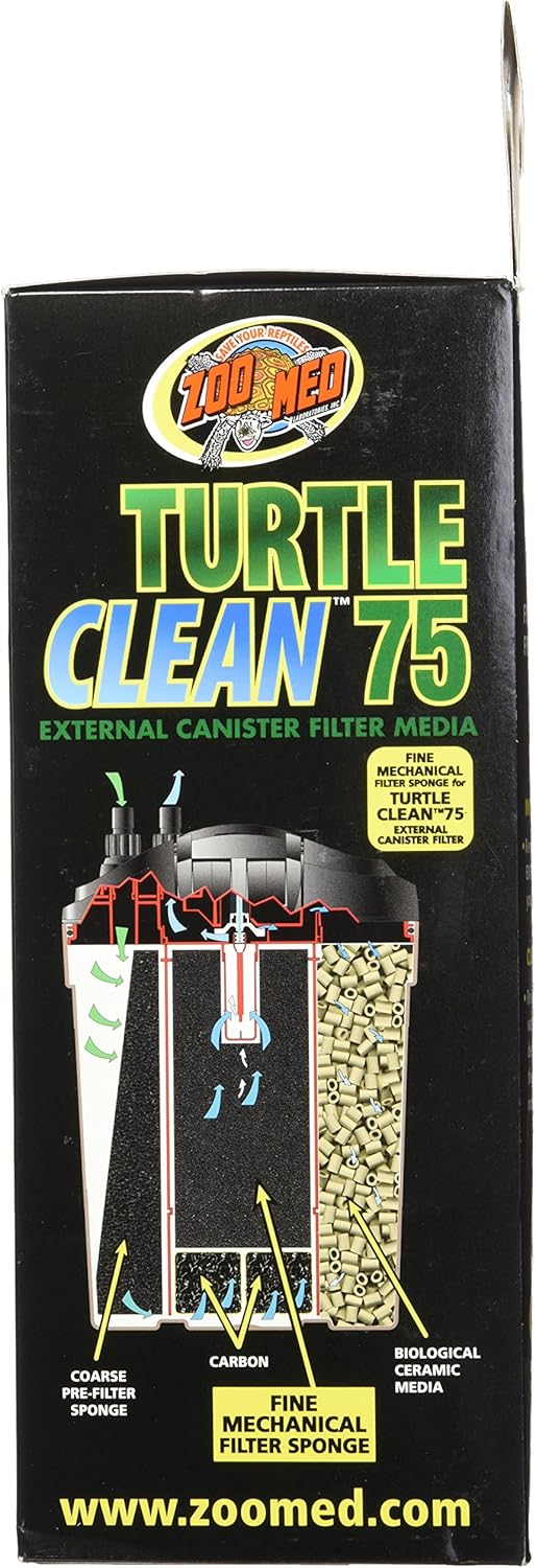 ZooMed Turtle Clean 75 Fine Mechanical Filter Sponge