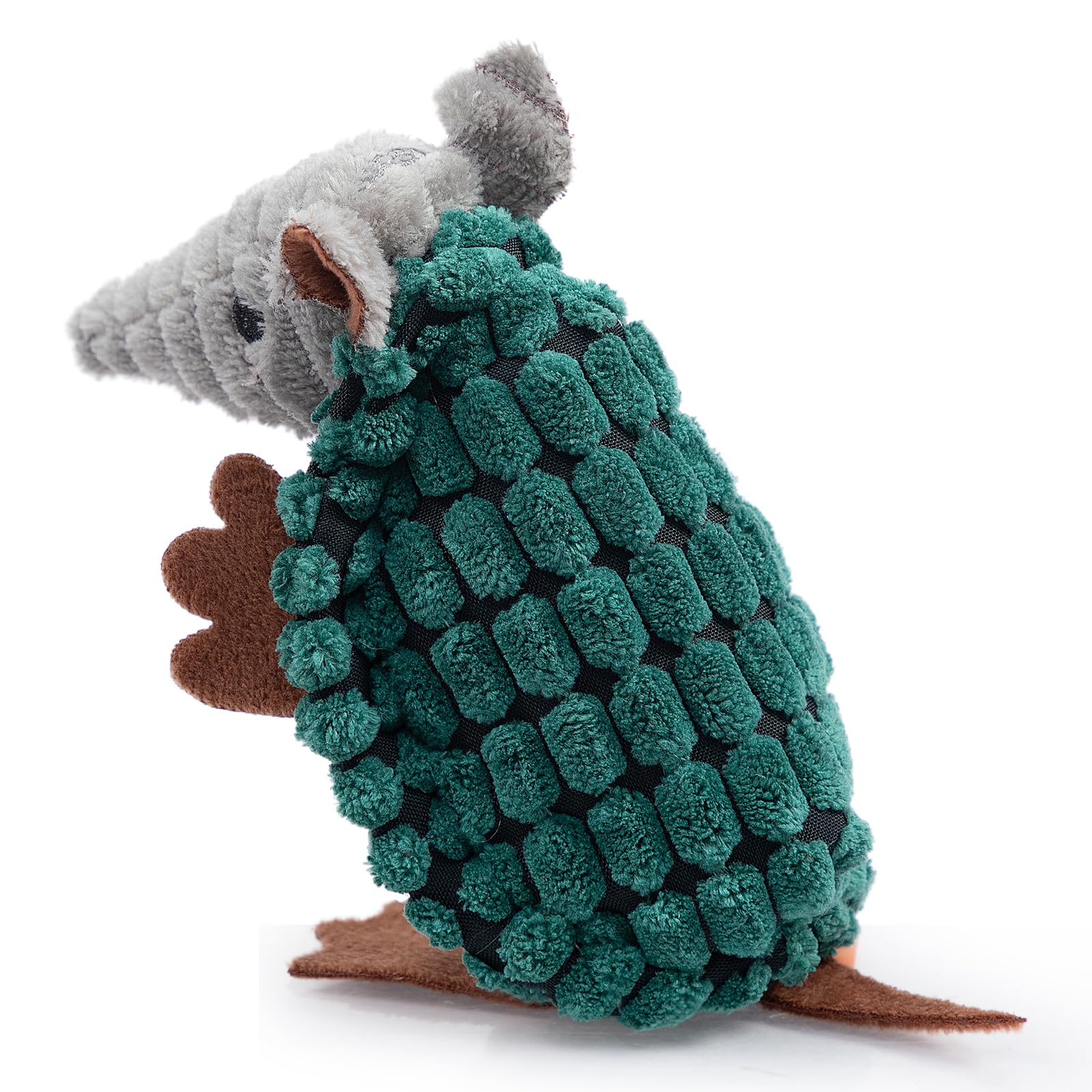 Hollypet Armadillo Squeaky Puppy Dog Toys for Small Medium Dogs, 6"