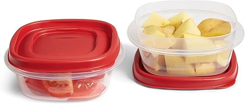 Miniatura 2 de Contenedor de almacenamiento de alimentos Rubbermaid Easy Find, con tapa, plástico sin BPA, 5 recipientes, 1 14 taza, 2, Not Applicable