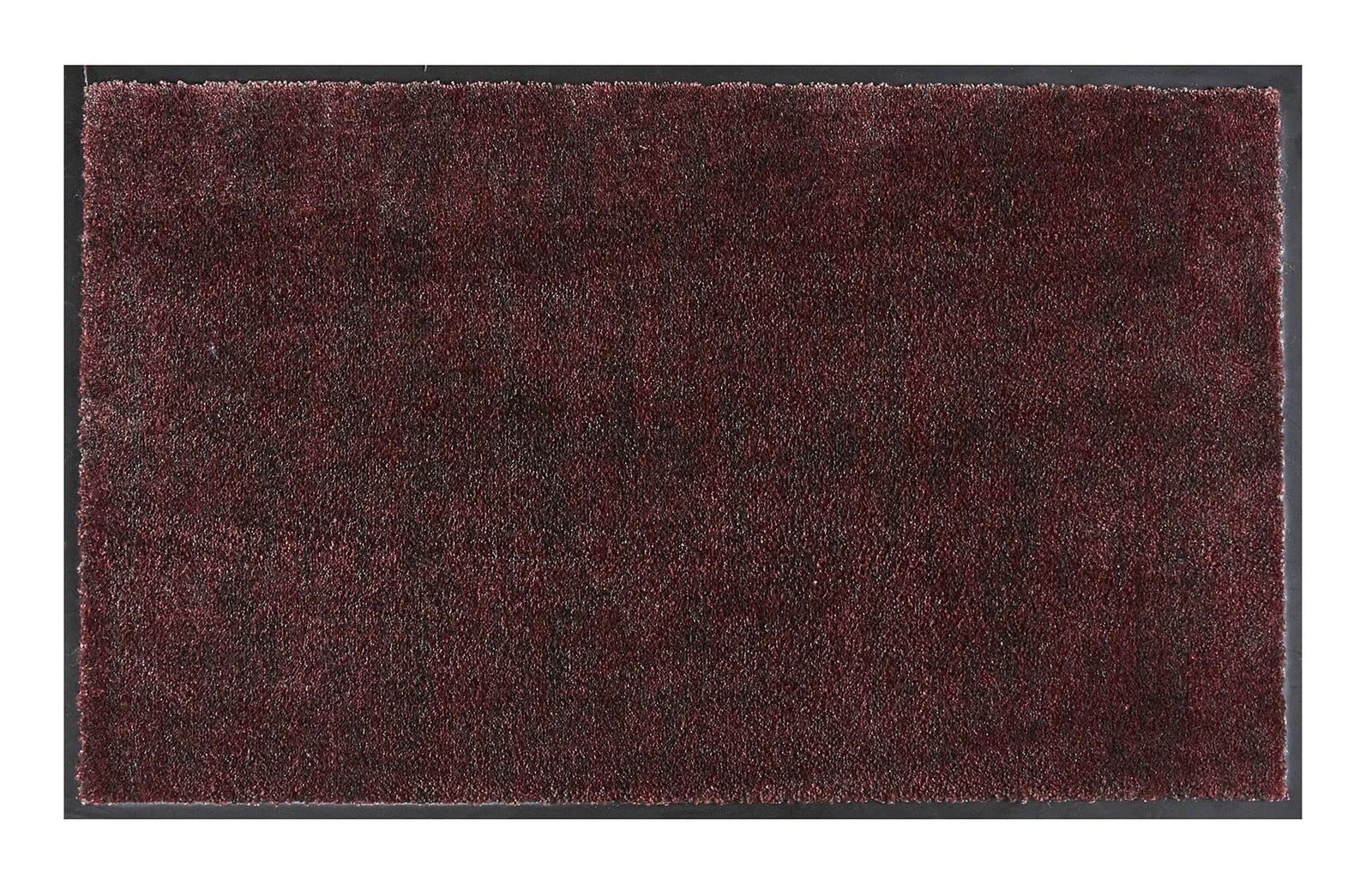 Tapis anti-saleté pour entrée accueillante couleur maroon