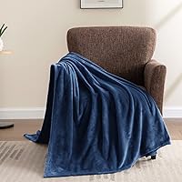 Vista 549 de BEDELITE Fleece Blanket White Throw Blanket for Couch & Bed, Luxury Plush Cozy Fuzzy Blanket 50" x 60", Super Soft Warm Lightweight Throw Blanket