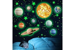 Glow in the Dark Solar System Wall Decals
