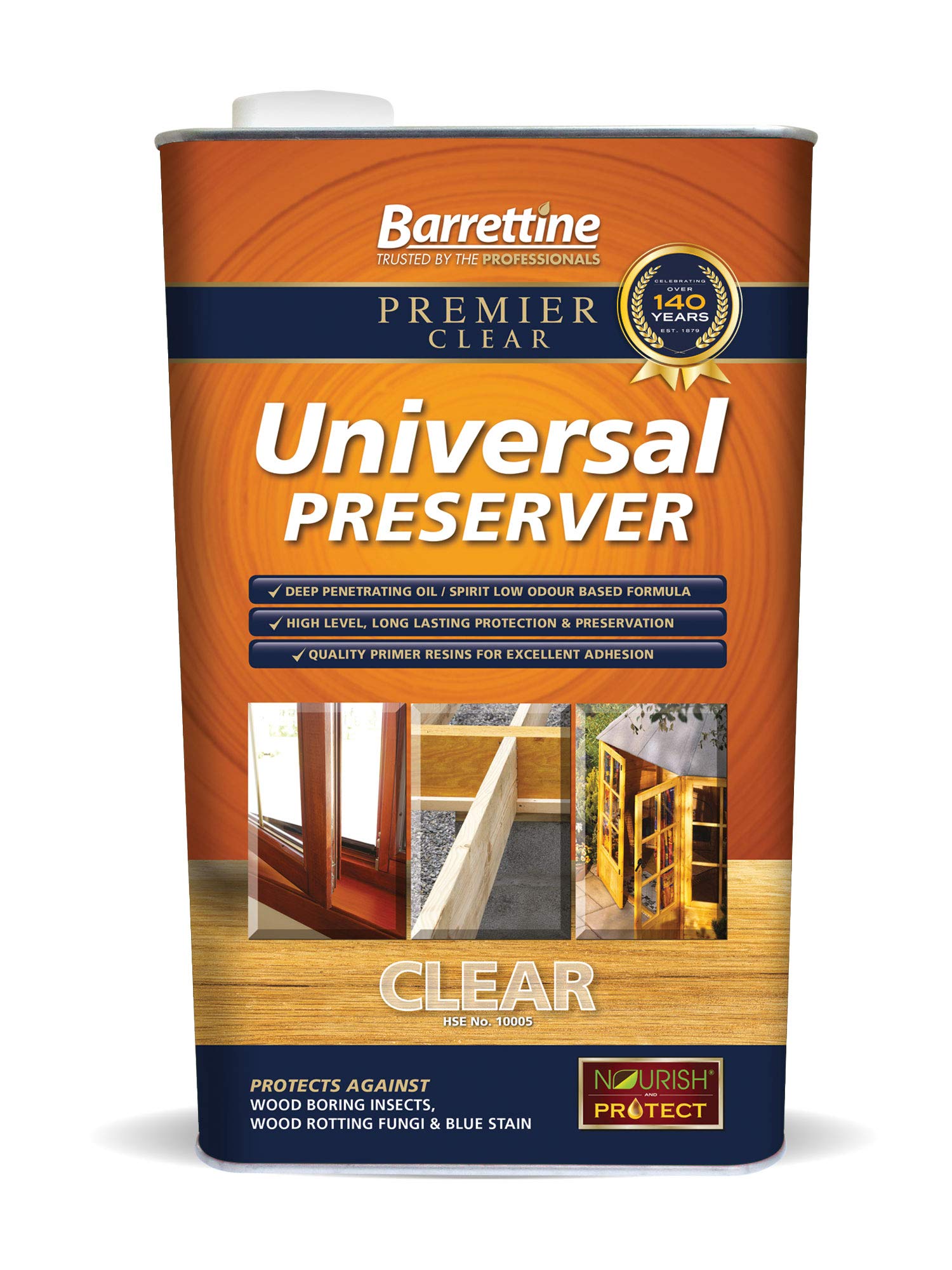 Barrettine Premier Wood Preserver Universal. 1ltr