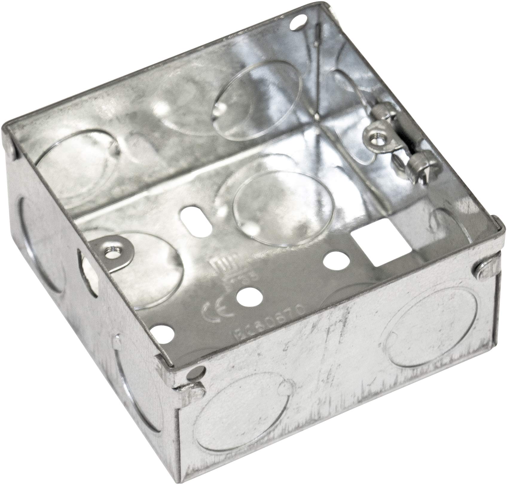 Eagle Zinc Metal One Gang Back Box 35mm