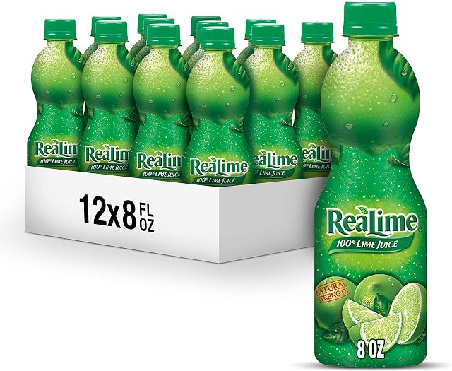 ReaLime 100% Lime Juice, Made with Lime Juice from Concentrate