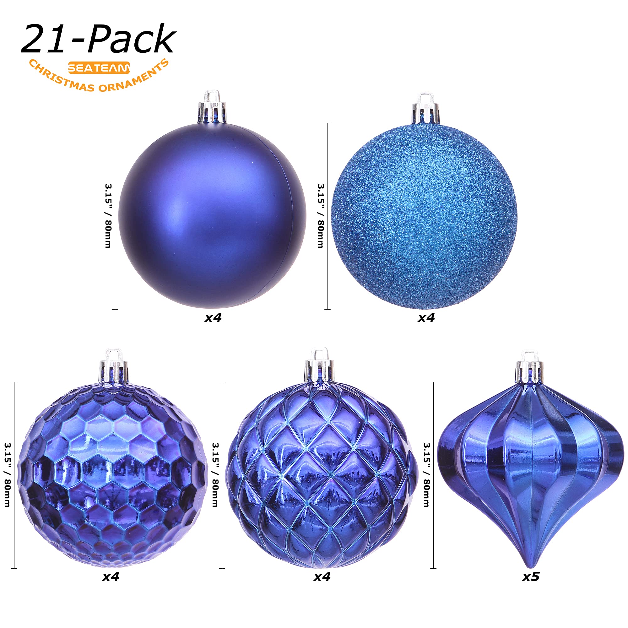 Amazon.co.jp: Sea Team クリスマス飾り クリスマスオーナメント
