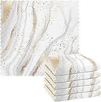 Vista 8 de CaTaKu Paños de limpieza reutilizables de microfibra de flores moradas, paños de cocina para lavar platos, paños de cocina con rosas de acuarela