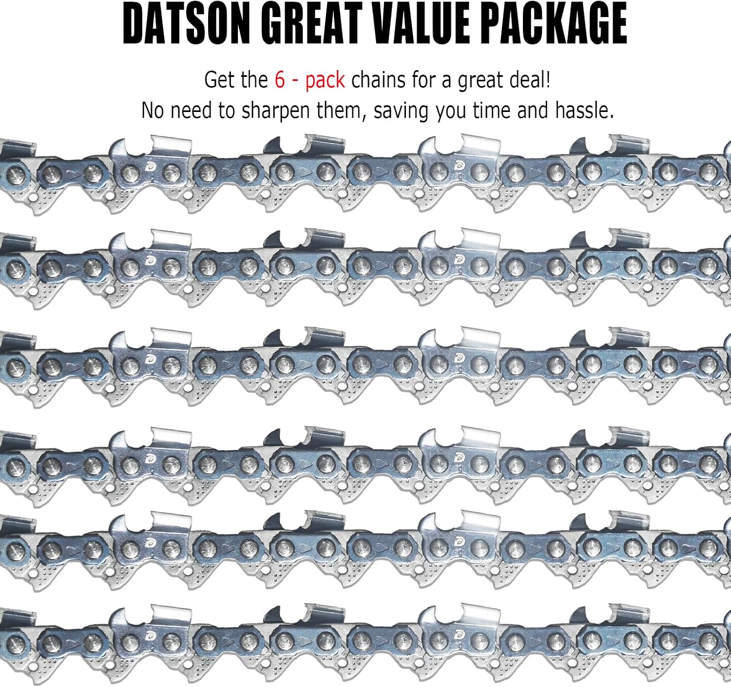 32 Inch Chainsaw Chain For Stihl MS 462, MS 462 R, MS 462 C-M, MS 500i, MS 661 MAGNUM, MS 661 R MAGNUM, MS 661 C-M MAGNUM, MS 661 R C-M MAGNUM(3 Chains) - Full Chisel