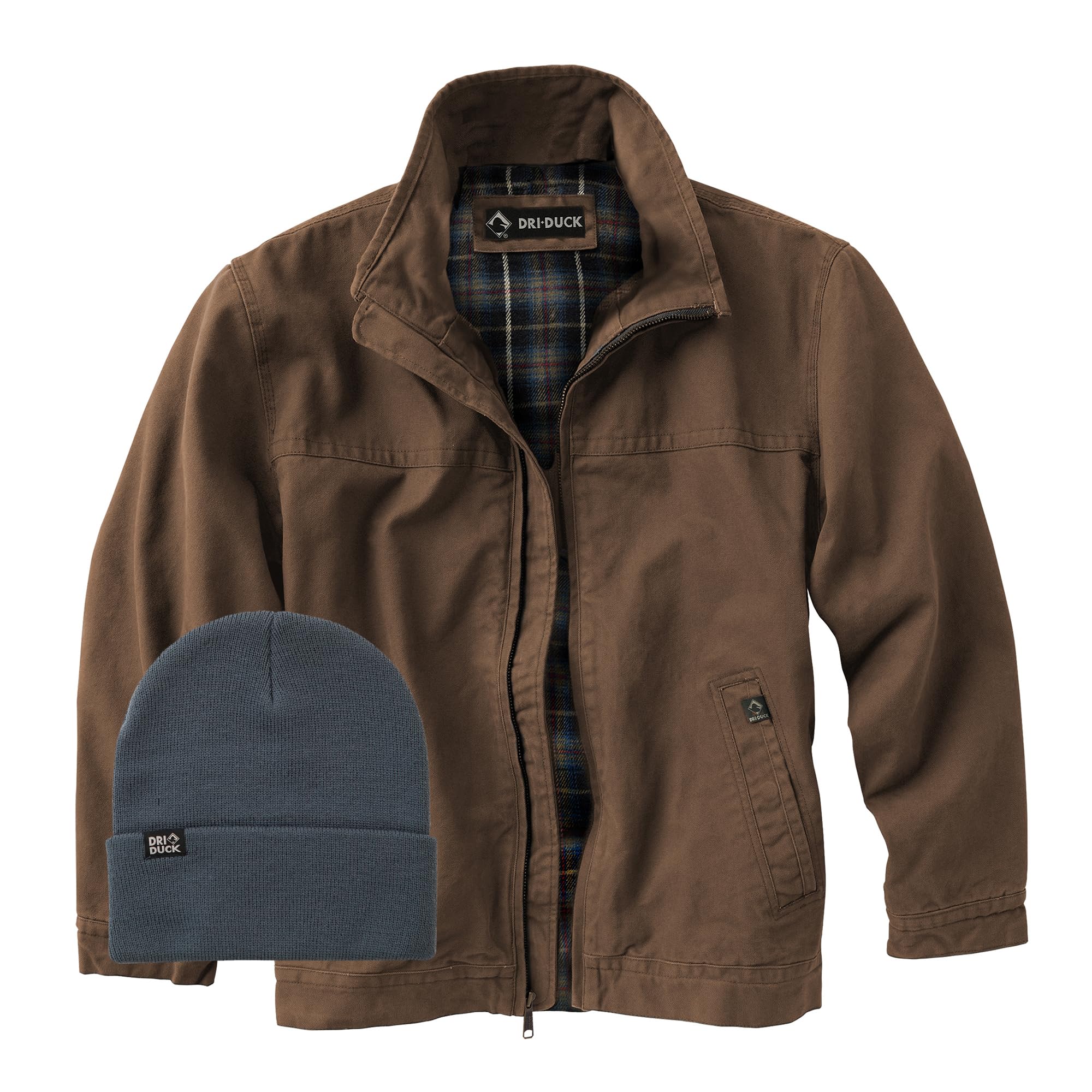 Maverick Insulated Canvas Work Jacket | Coleman Knit Cap