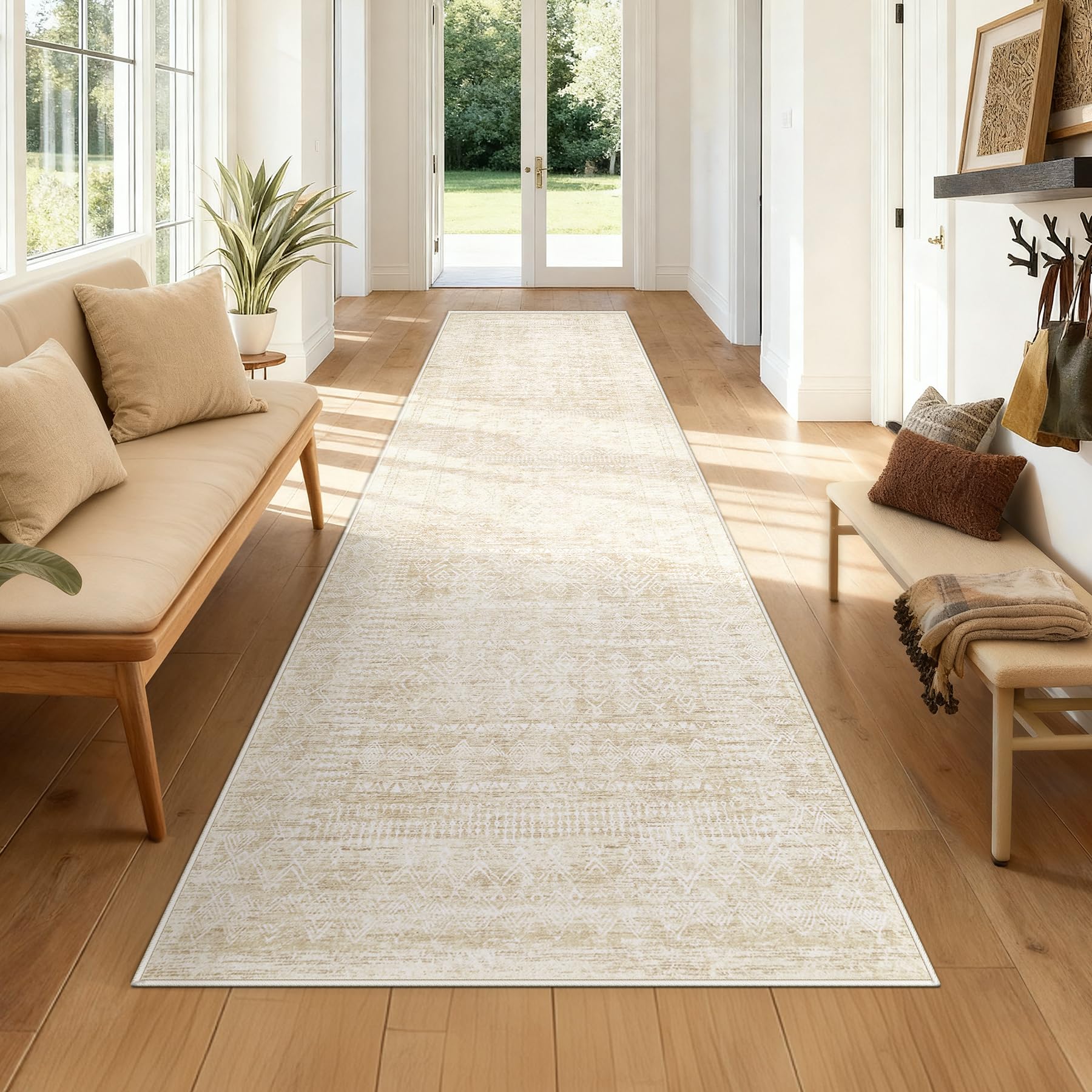 VECARF 2x8 Washable Runner Rug