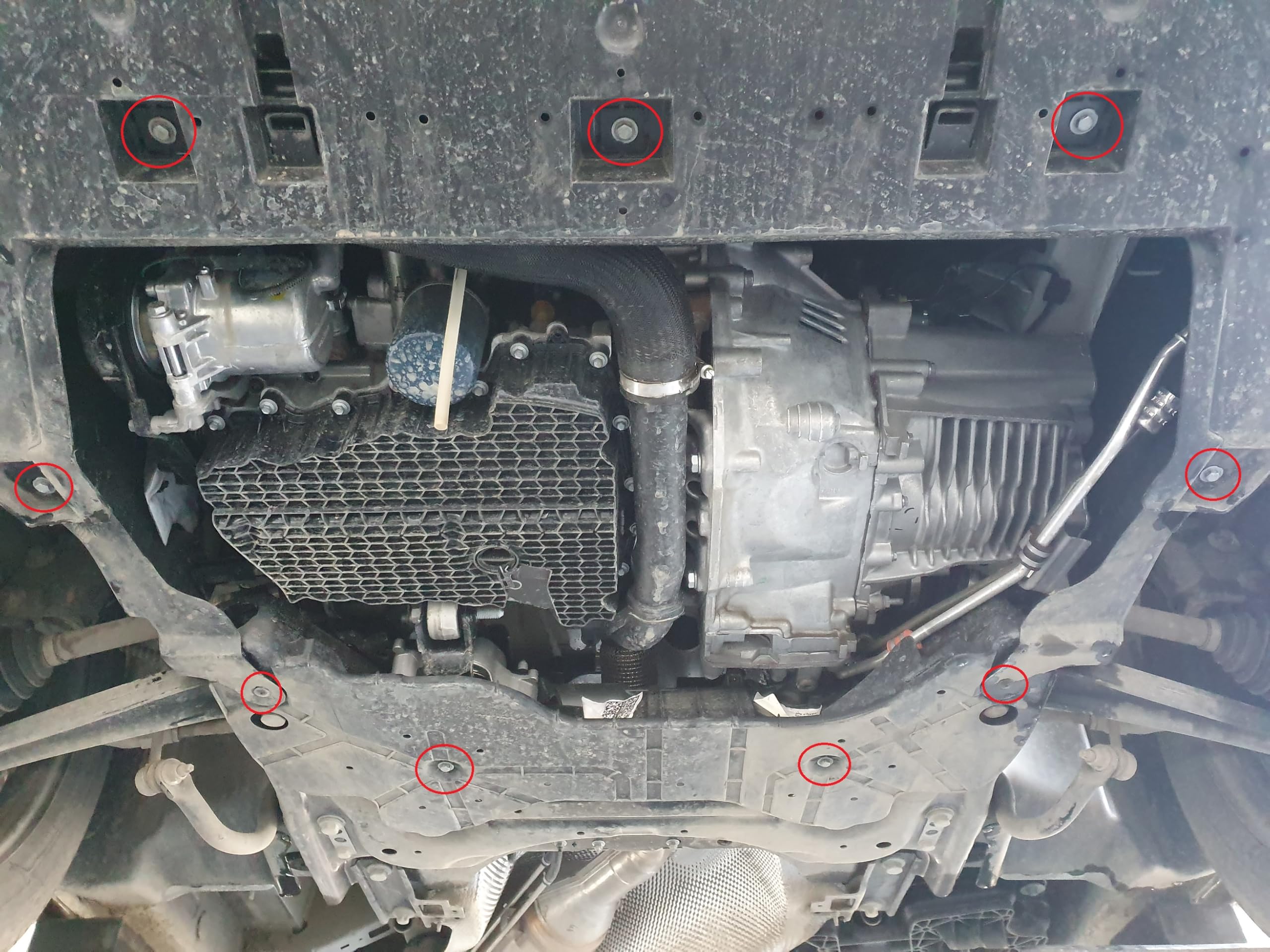 Protección de bajos de motor compatible con Peugeot Expert (2016-2025)
