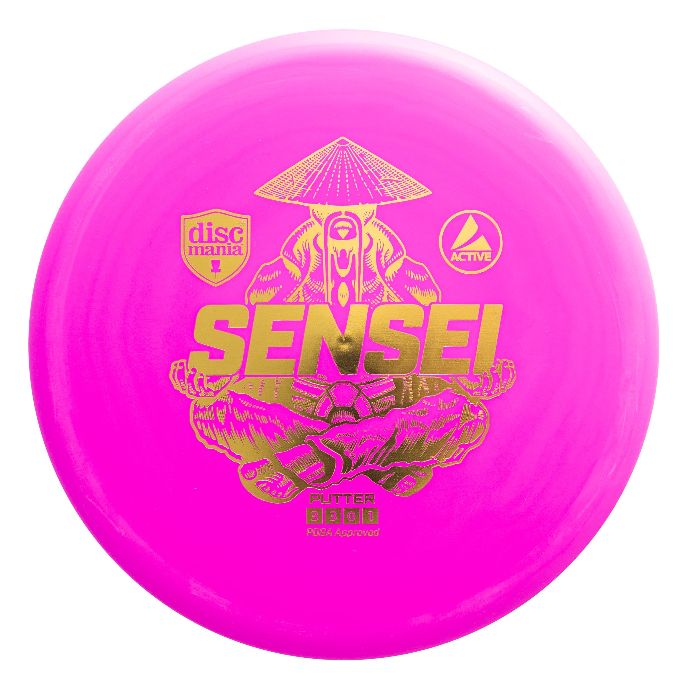 Discmania Disc Golf Active-Line Sensei Putter Rosa, Unisex