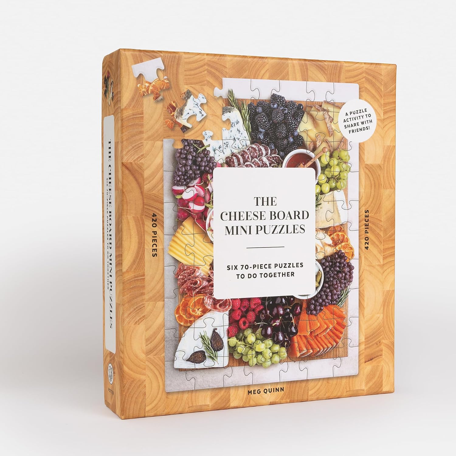 The Cheese Board Mini Puzzles: Six 70-Piece Puzzles to Do Together image 2