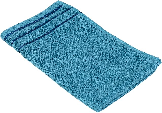 Gözze - Set of 4 Guest Towels, Berlin, 100% Cotton, 30 x 50 cm - Petrol