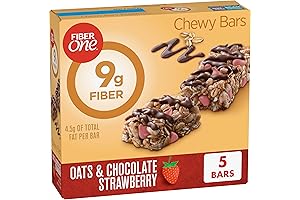 Fiber One Chewy Bars: A Delightful Blend of Oats, Chocolate, and Strawberry